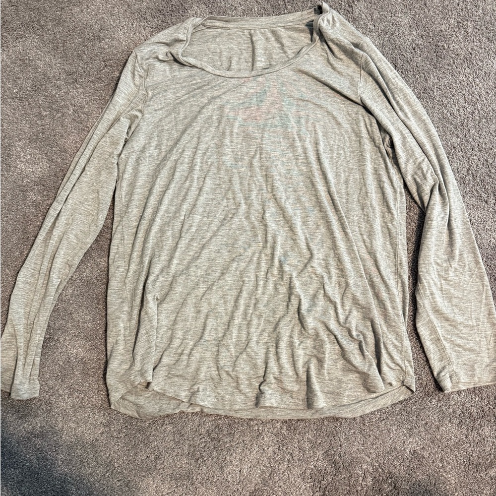 Kindred Bravely Women's Heather Gray Long Sleeve Tee